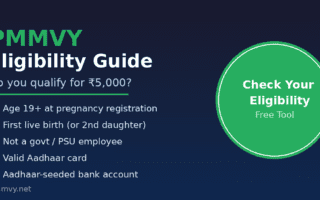 PMMVY eligibility criteria checklist