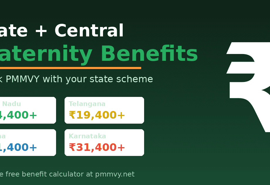 PMMVY state scheme combined benefit